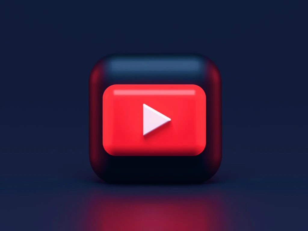 YouTubeの再生ボタン