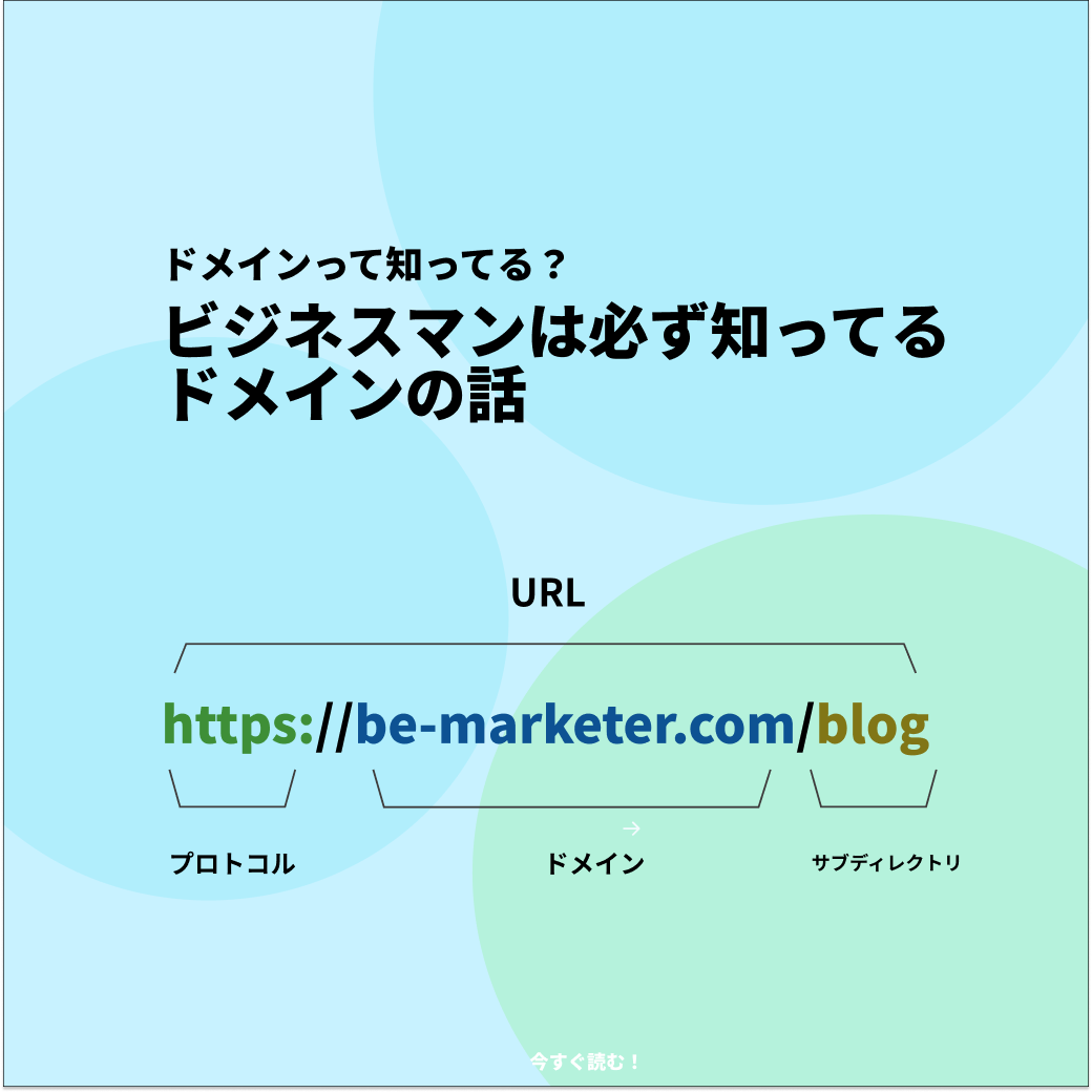 ドメインって知ってる？ビジネスマンは必ず知っているドメインの話。