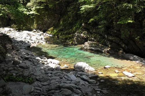 水質日本一を誇る仁淀川