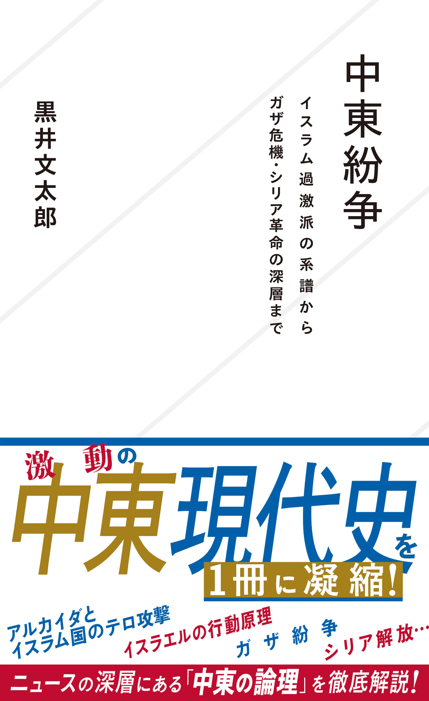 中東紛争 イスラム過激派の系譜からガザ危機・シリア革命の深層まで