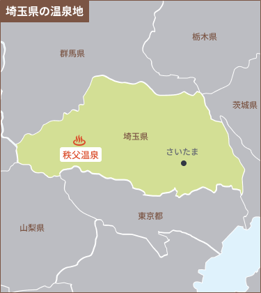埼玉のエリアマップ