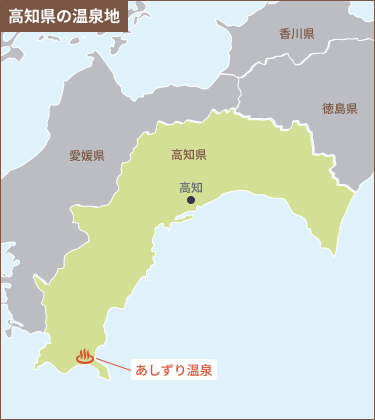 高知のエリアマップ