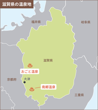 滋賀のエリアマップ