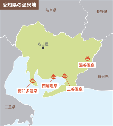 愛知のエリアマップ