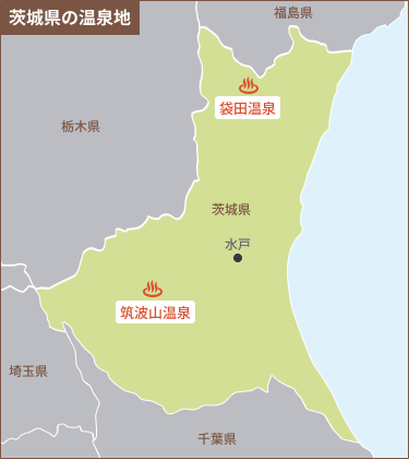 茨城のエリアマップ