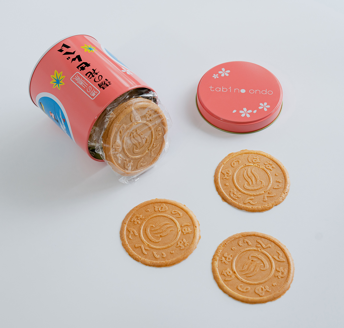 フエンせんべいともりのようかん空き缶 モーモーミルク 湯の花せんべいミニAR缶 | 有限会社日の出屋製菓 | 三重県菰野町