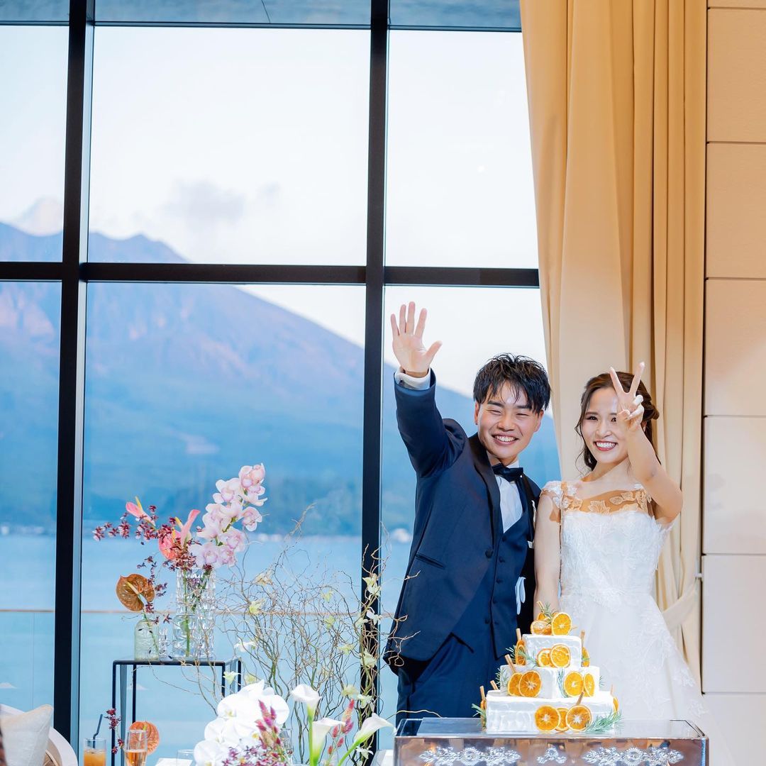 鹿児島の結婚式場「ザ・ベイスイート 桜島テラス」【公式】