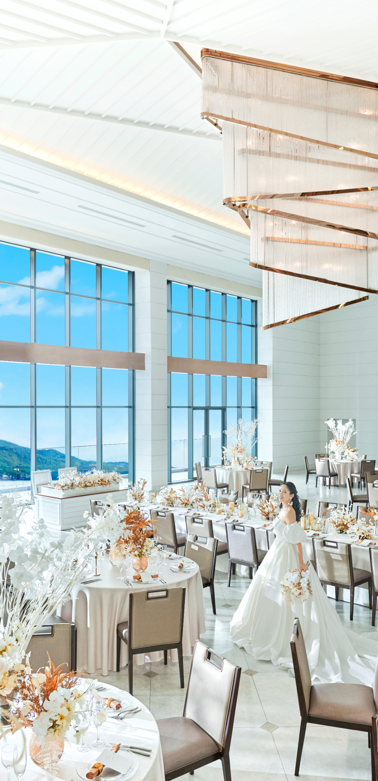 鹿児島の結婚式場「ザ・ベイスイート 桜島テラス」【公式】
