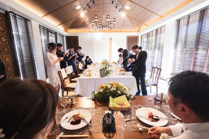 THE MEETS MARINA TERRACEの少人数婚・家族婚の画像