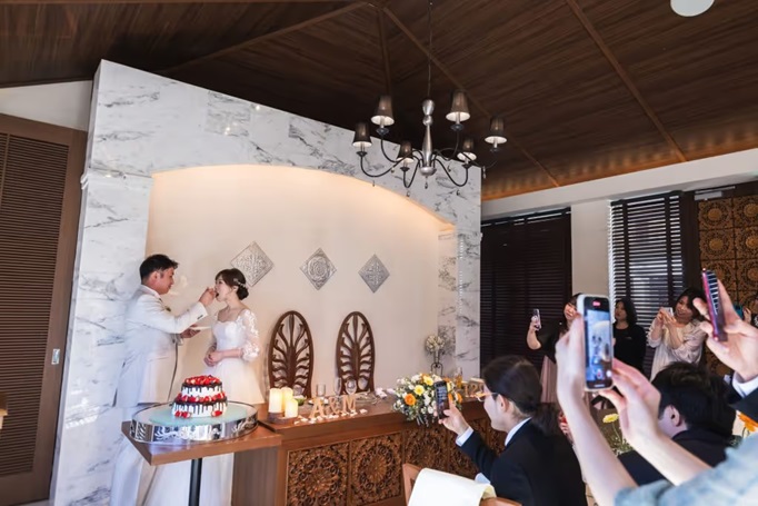 THE MEETS MARINA TERRACEの少人数婚・家族婚の画像