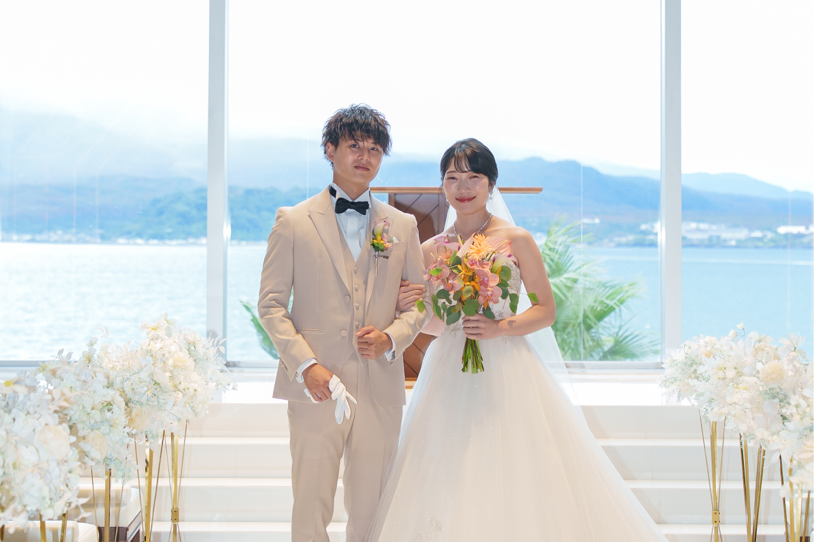 TSUMUGU | 鹿児島の結婚式場「ザ・ベイスイート 桜島テラス」【公式】