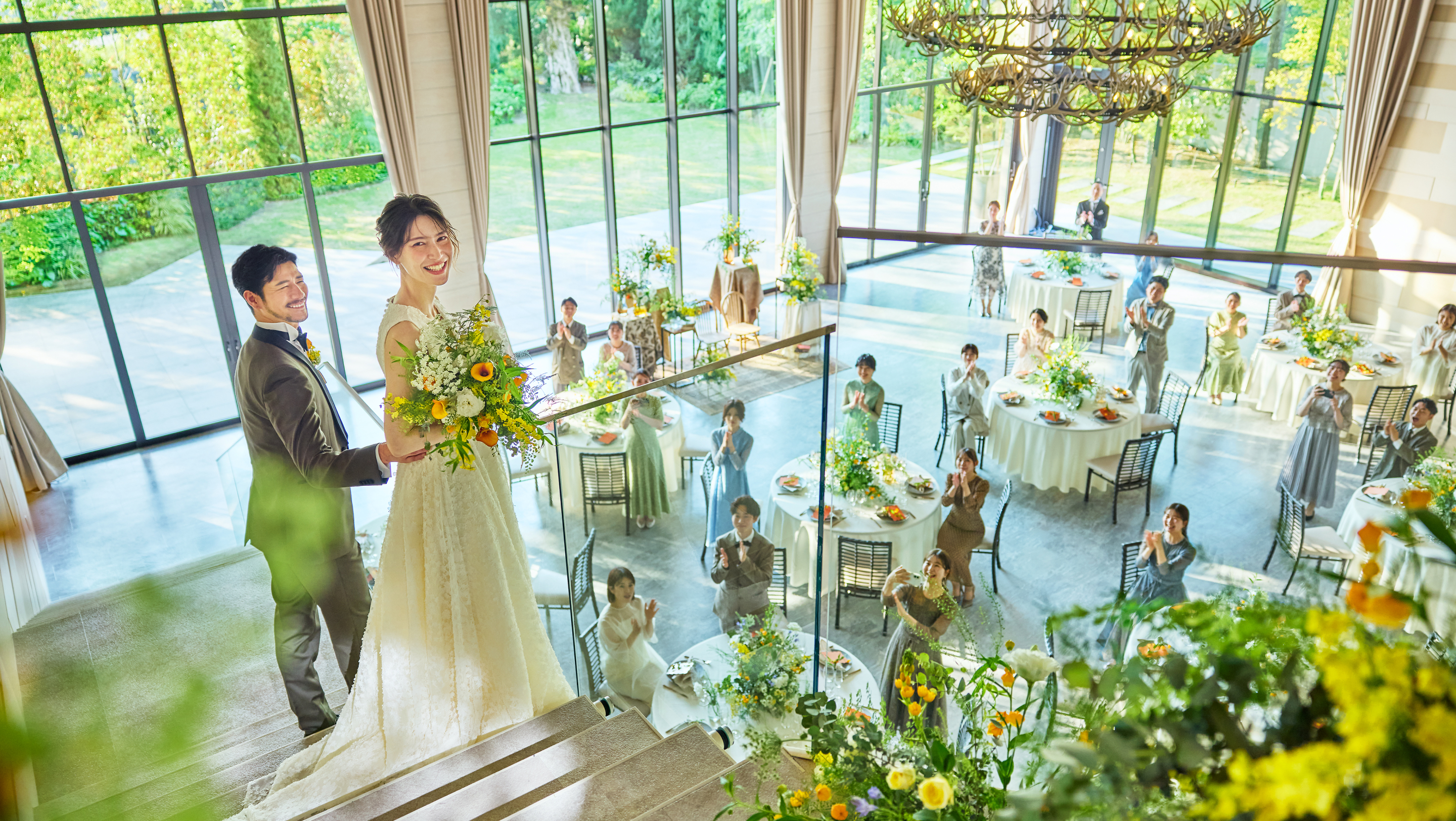 リゾート結婚式 参列ファミリーセット ザ・リバーサイドテラス広島ツリーズスクエア | 広島県広島市の結婚