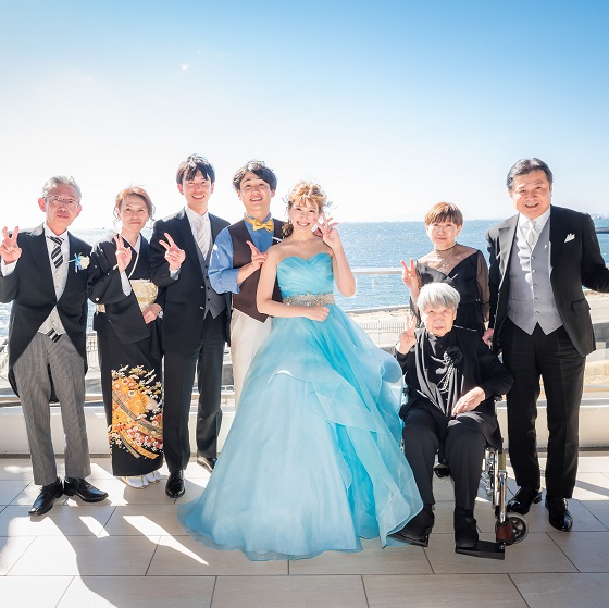 THE SURF OCEAN TERRACEの少人数婚・家族婚の画像