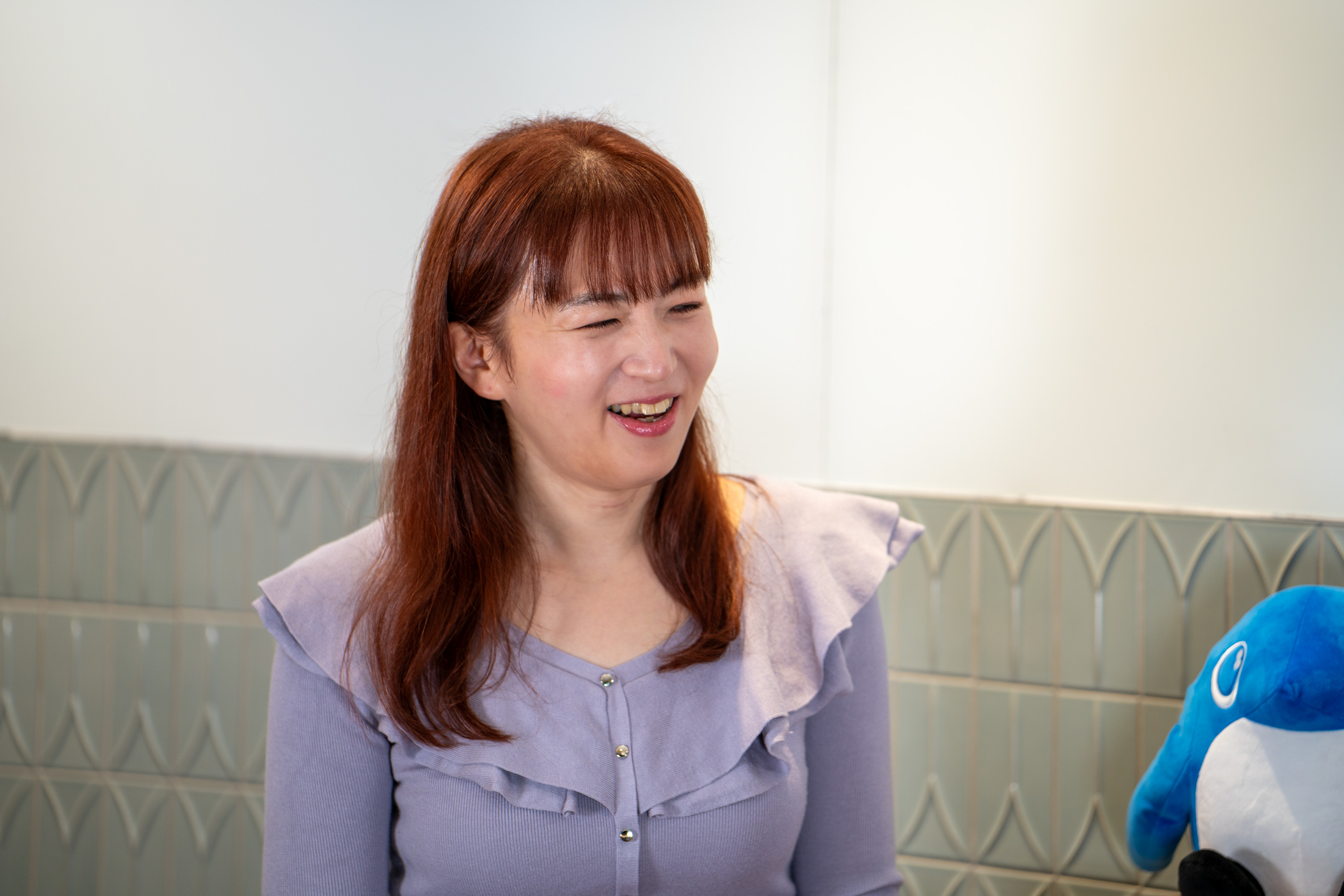 yuiさんの対談風景