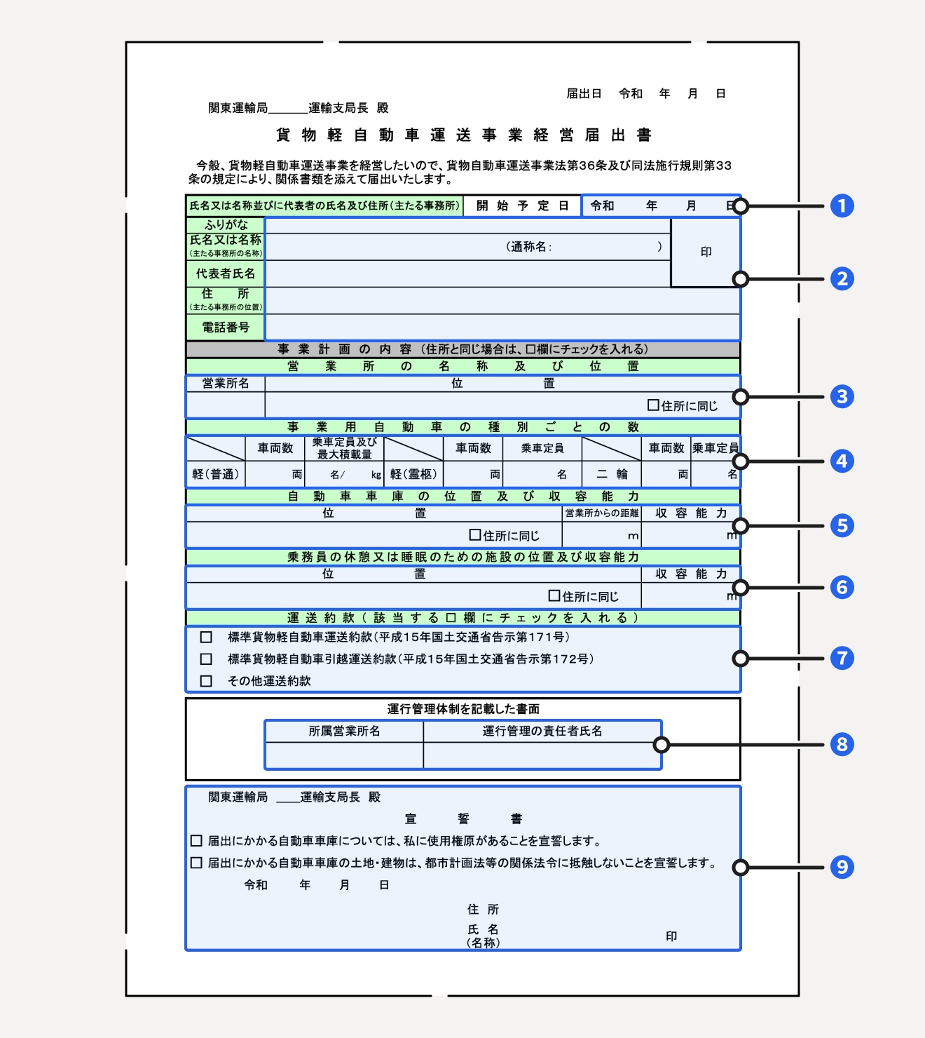 軽貨物運送事業に必要な黒ナンバーとは 取得方法から必要書類の書き方まで徹底解説 経営者から担当者にまで役立つバックオフィス基礎知識 クラウド会計ソフト Freee
