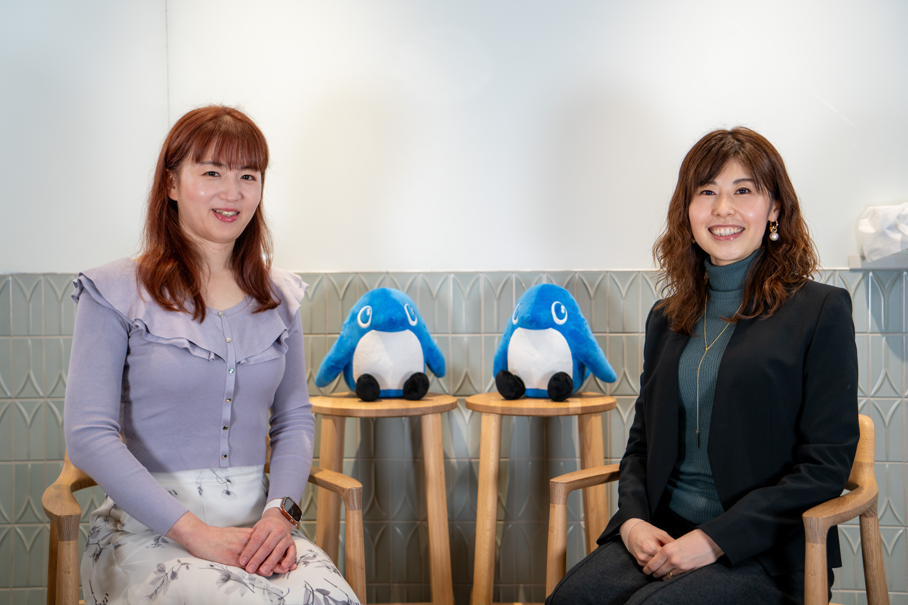 yuiさんとmioさんの対談風景