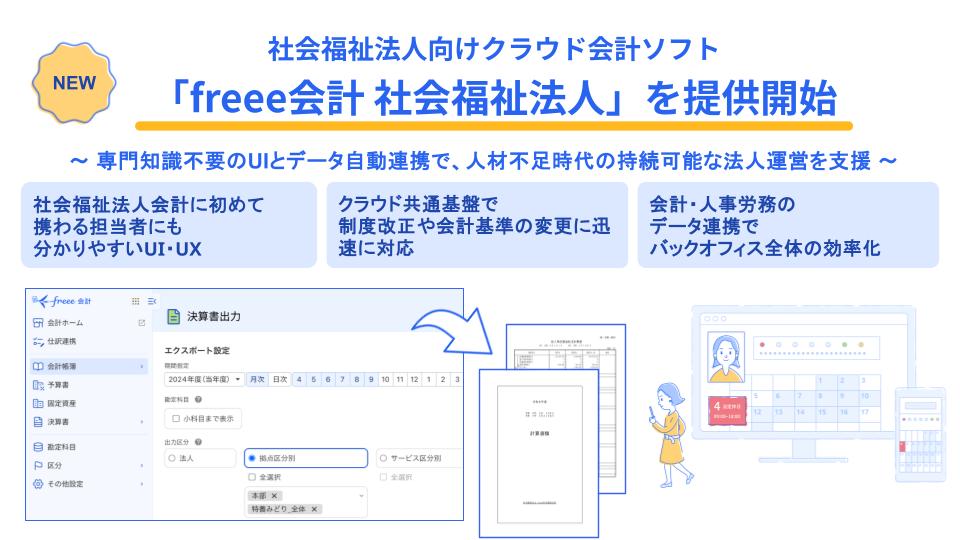 freee会計 社会福祉法人の概要