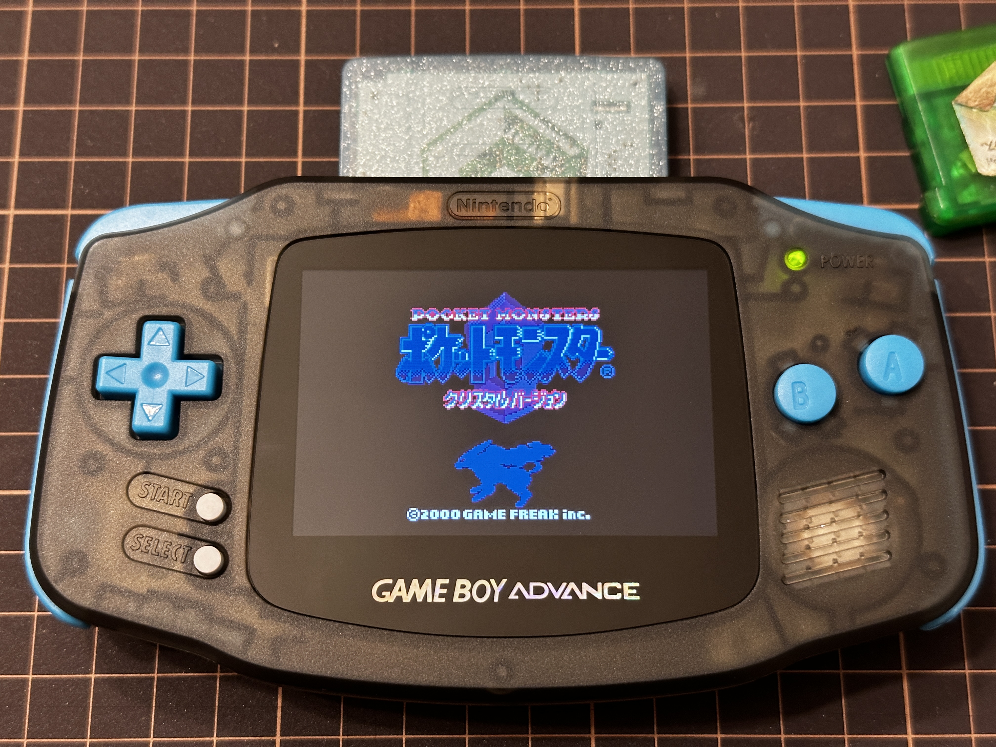 GBAType-C充電 最新IPS液晶V5 OSDメニュー タクトスイッチO