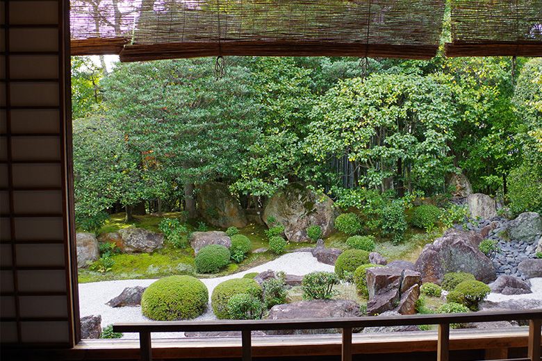 A garden in Myoshinji temple