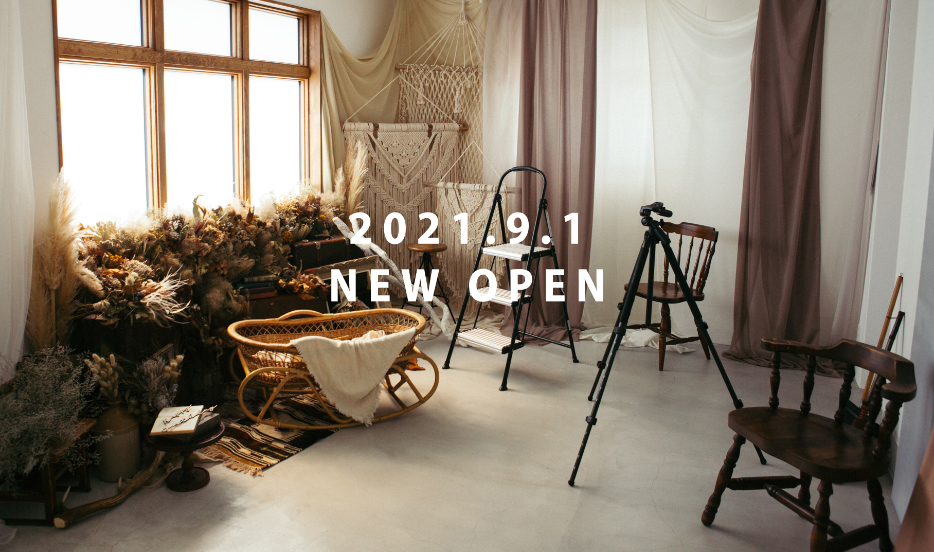 「写真スタジオOPENのお知らせ！」のサムネイル画像です