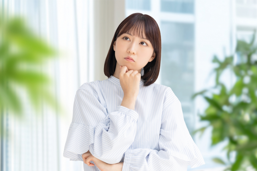 困り顔イメージ