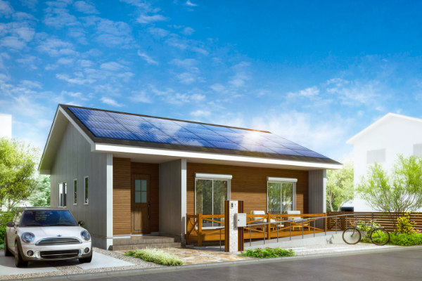 新築戸建てには蓄電池 やEV ＋太陽光パネルがお得？　平屋なら蓄電がよりスムーズに