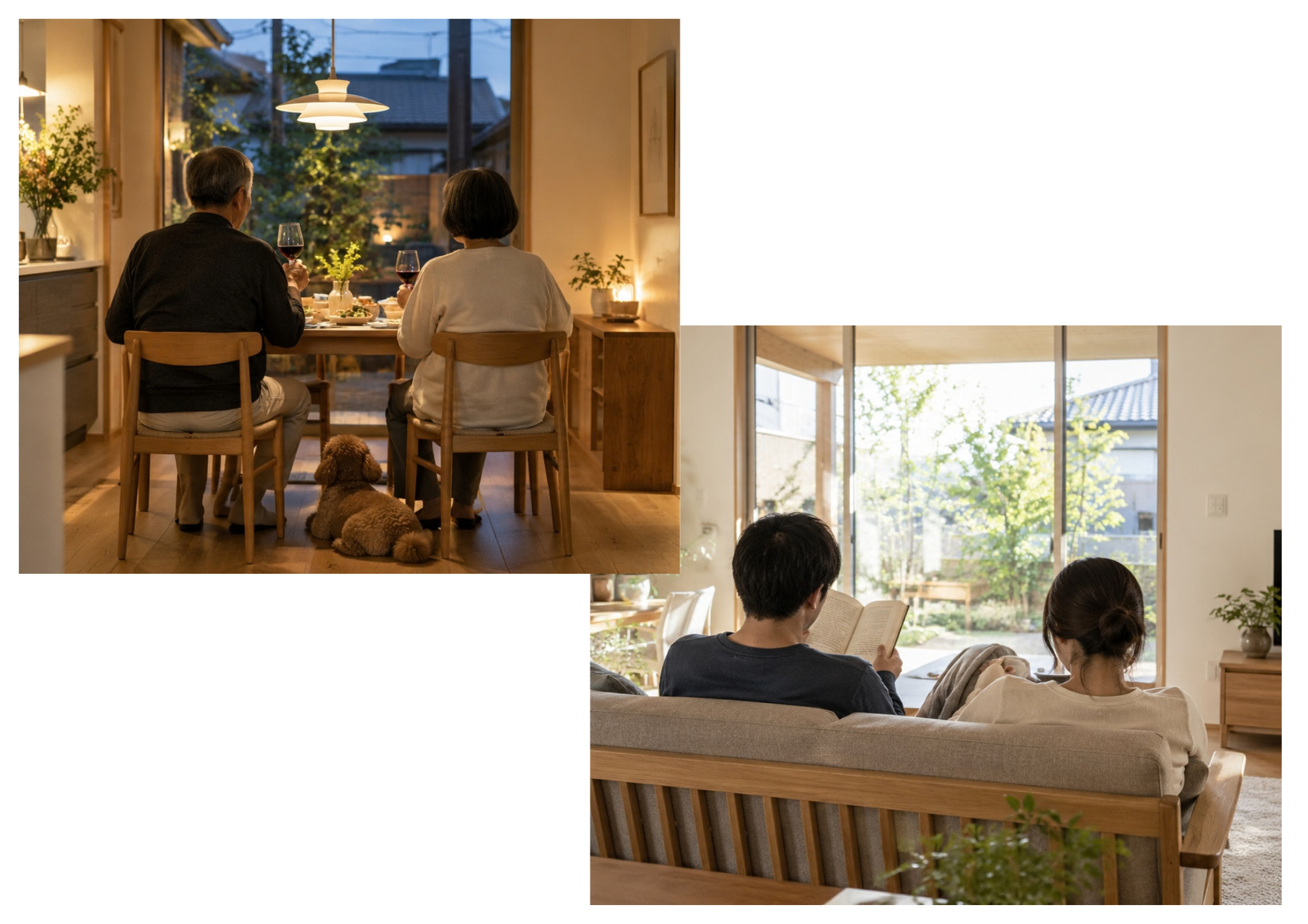 ふたりの暮らしに、平屋という選択