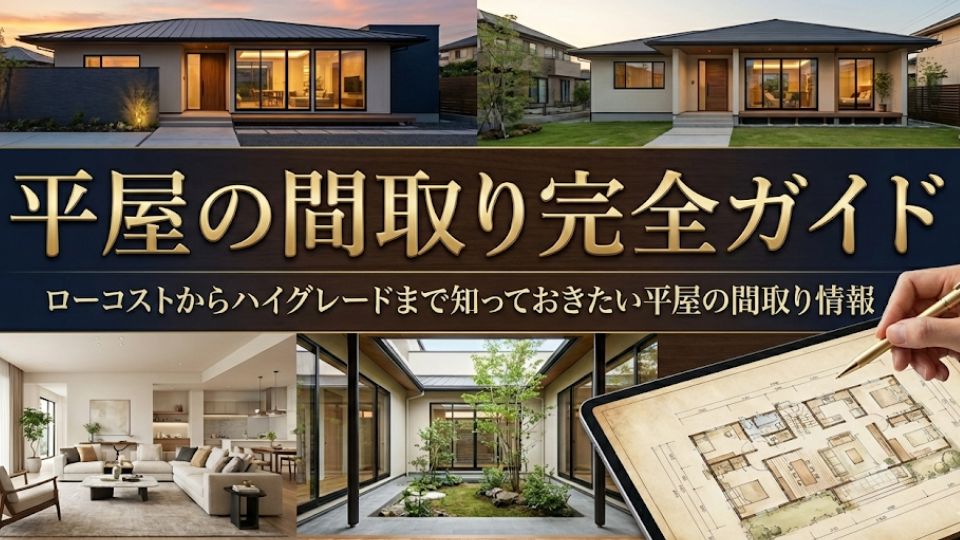 平屋の間取り完全ガイド：後悔しないための設計術と2026年最新トレンド