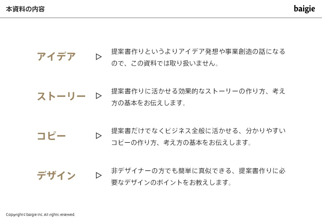 本資料の取り扱い範囲