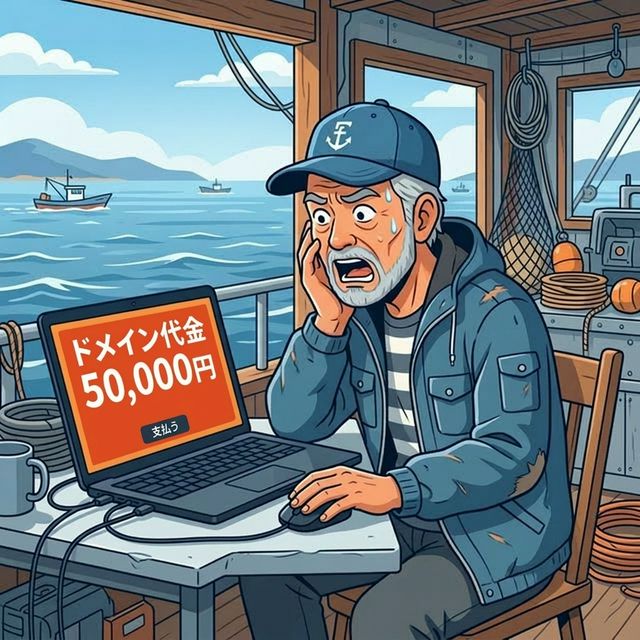 【遊漁船HPトラブル事例①】「解約するなら5万円払え」？悪質業者のドメイン囲い込みの罠