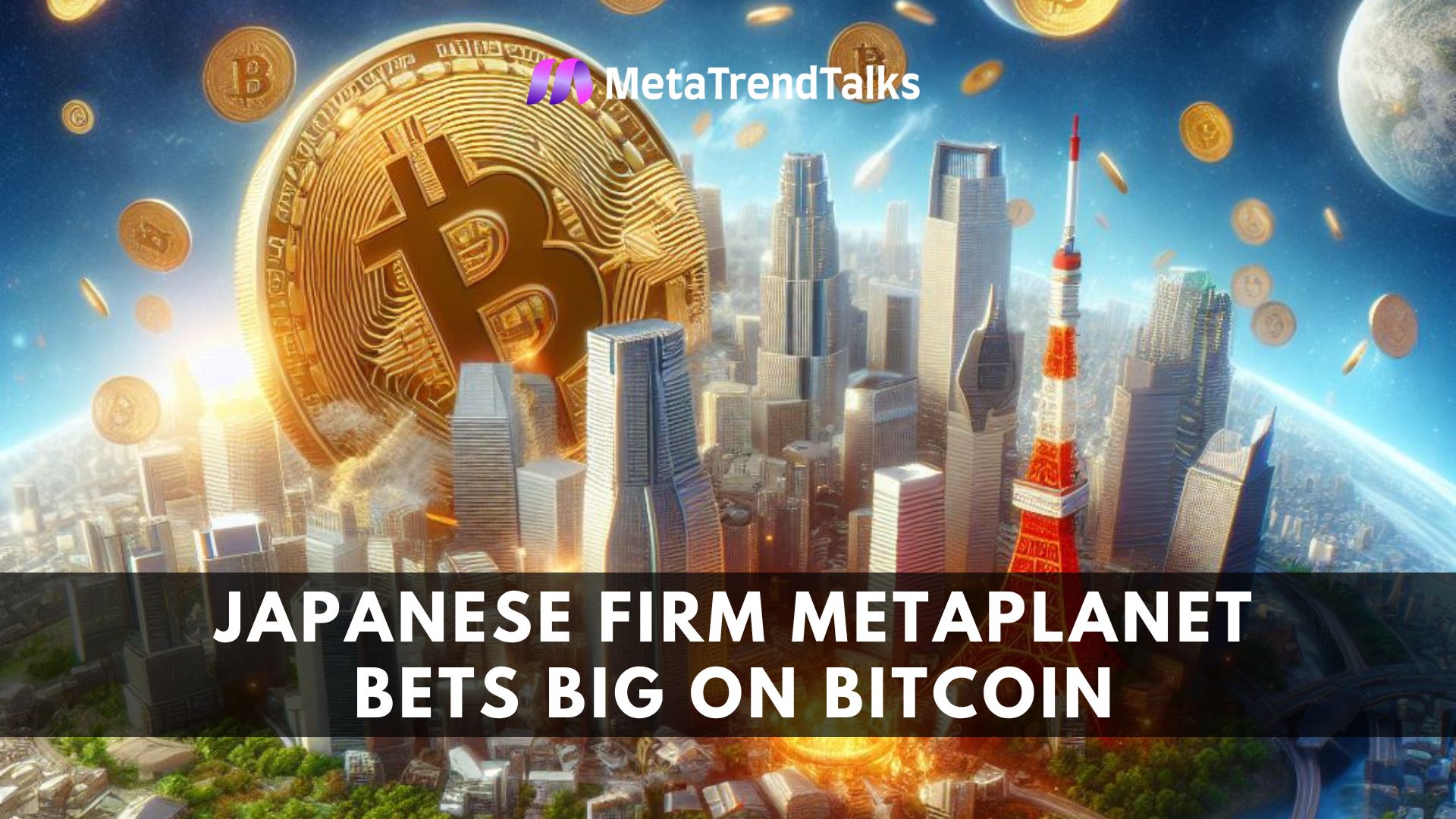 MetaPlanetがビットコインに10億円の投資！日本のWeb3界に大きな衝撃を与える！の記事のサムネイル