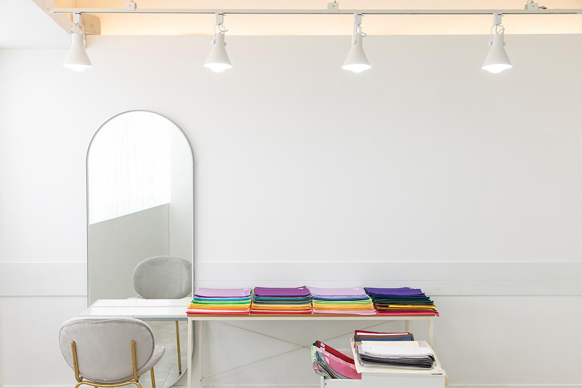 ソウル明洞パーソナルカラー診断の店内雰囲気