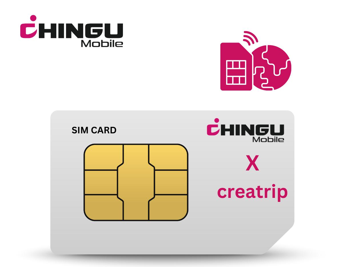 仁川空港第1ターミナルのチングモバイルSIM受取りカウンター