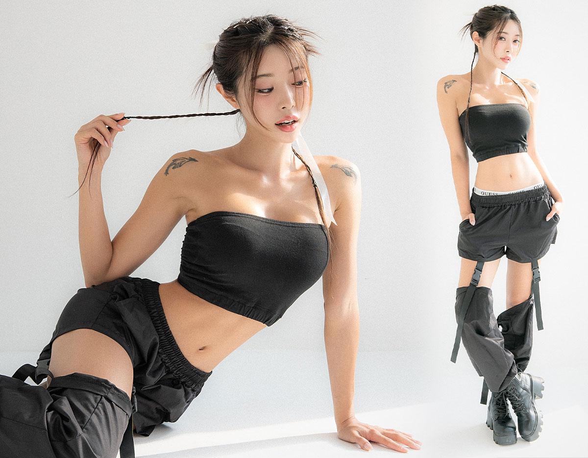 EYESU STUDIO ボディプロフィールのライティング演出