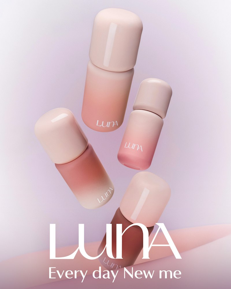 アイキャッチ画像:LUNAクラウドレイヤーシリーズ|チークとティントが渋谷で先行販売・各1,870円 - Klick Korea