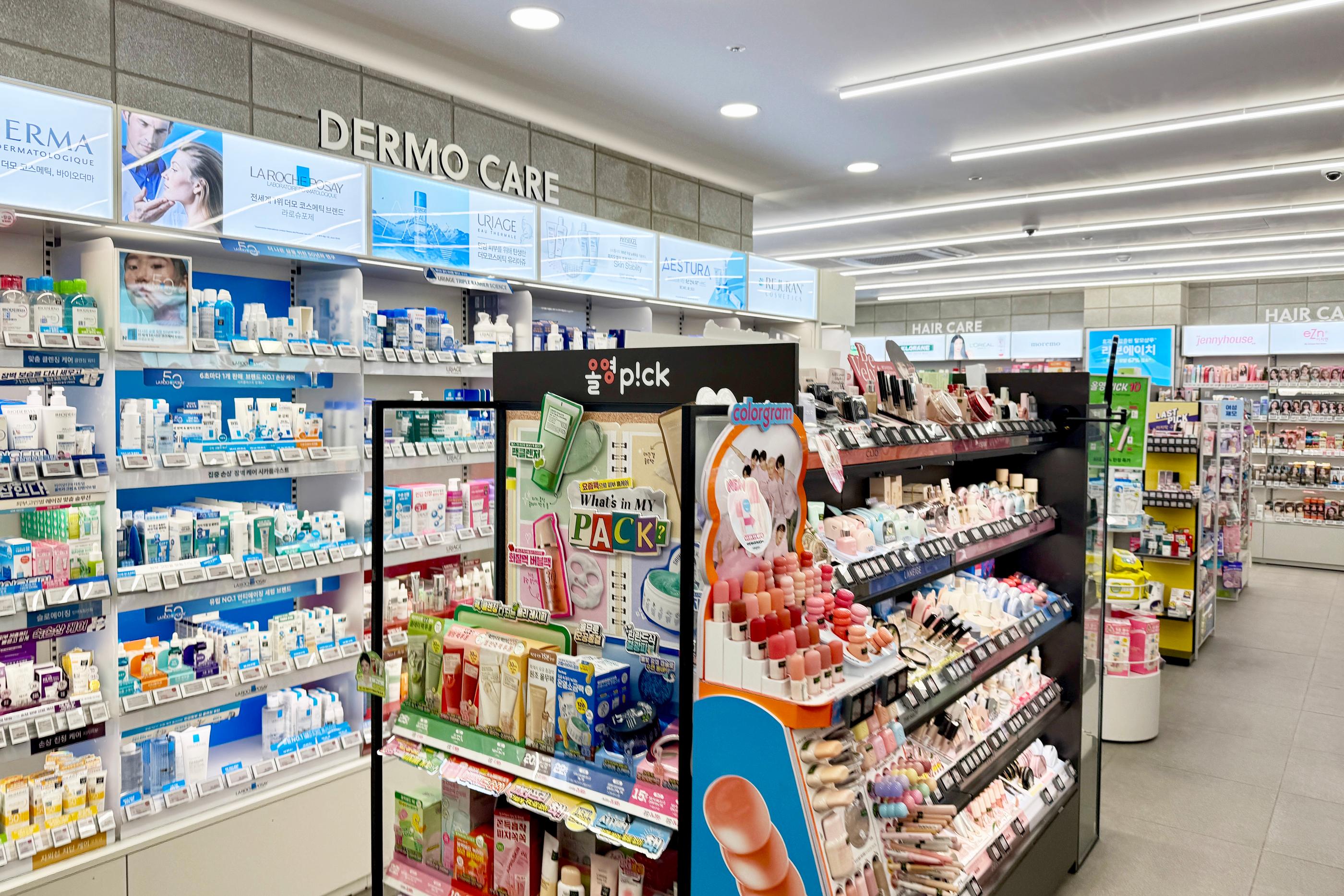 OLIVE YOUNG モバイルギフト券の購入手順