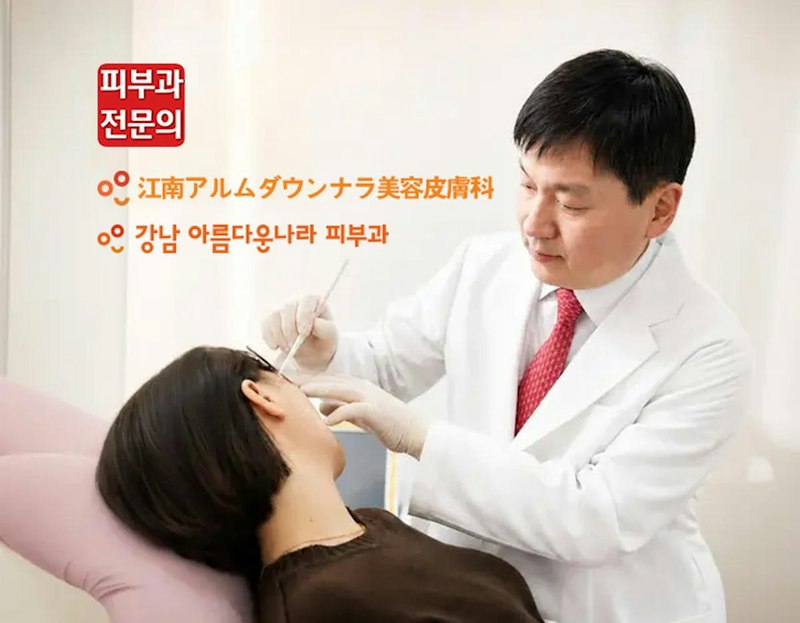 Arumdaun Nara Dermatology Clinic Gangnam 江南アルムダウンナラ皮膚科の外観