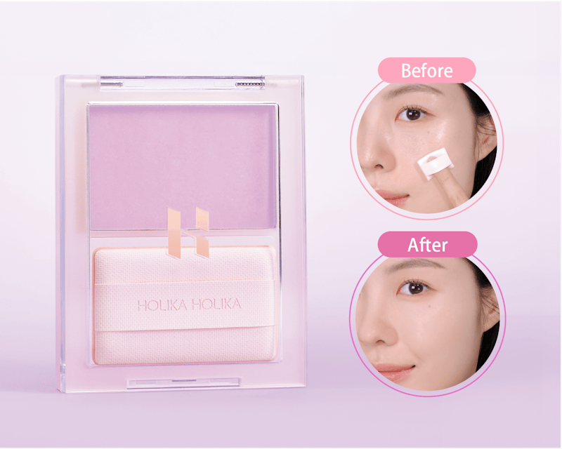 HOLIKA HOLIKA(ホリカホリカ) マイフェイブピース ジェロベリー2X(ジェロベリー2Xの製品と使用前後の肌比較)