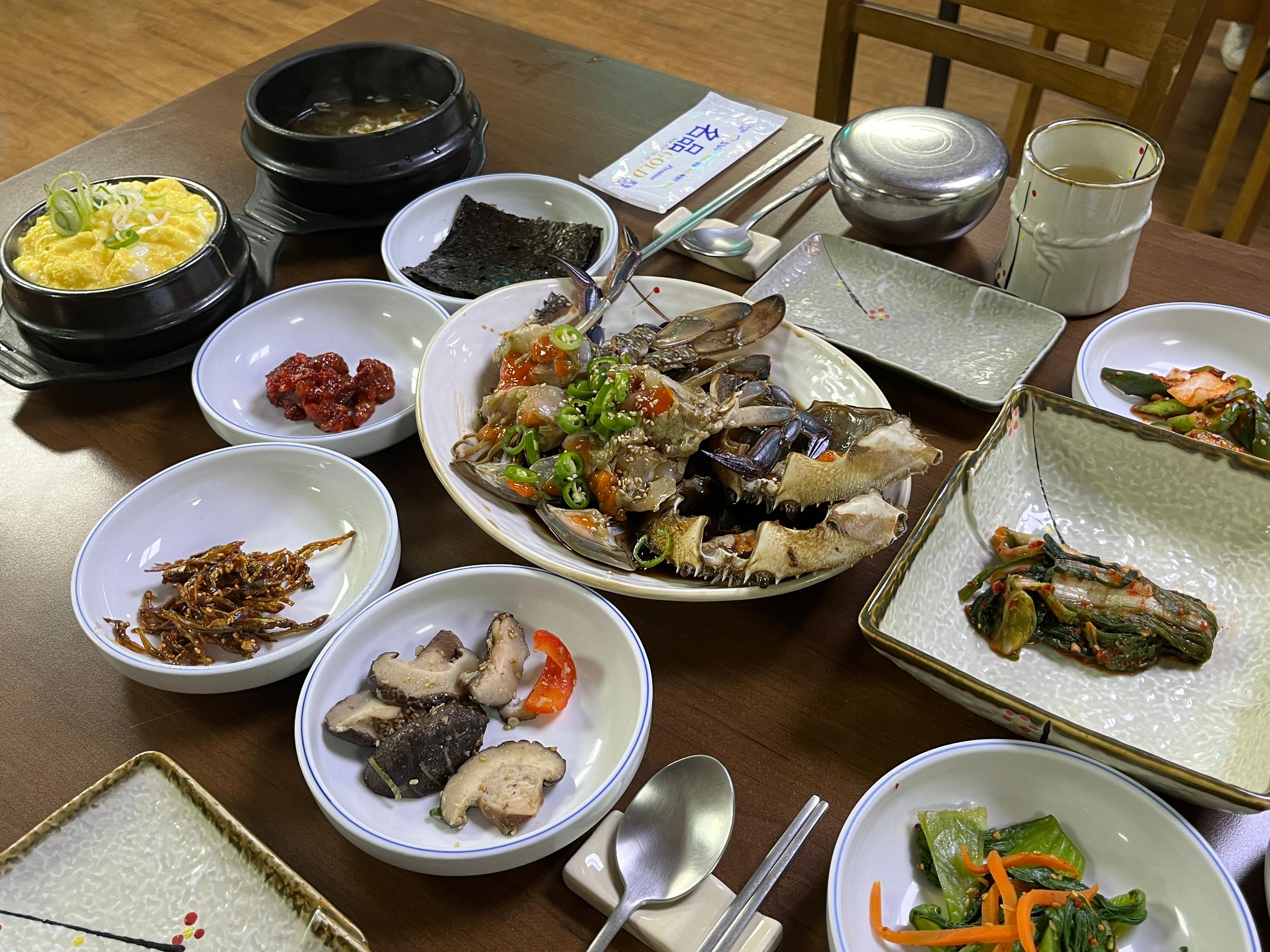 真味食堂のカンジャンケジャン ミシュラン掲載の味