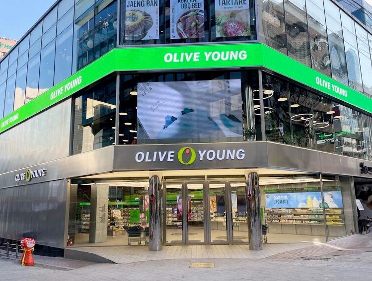 OLIVE YOUNG モバイルギフト券の購入画面