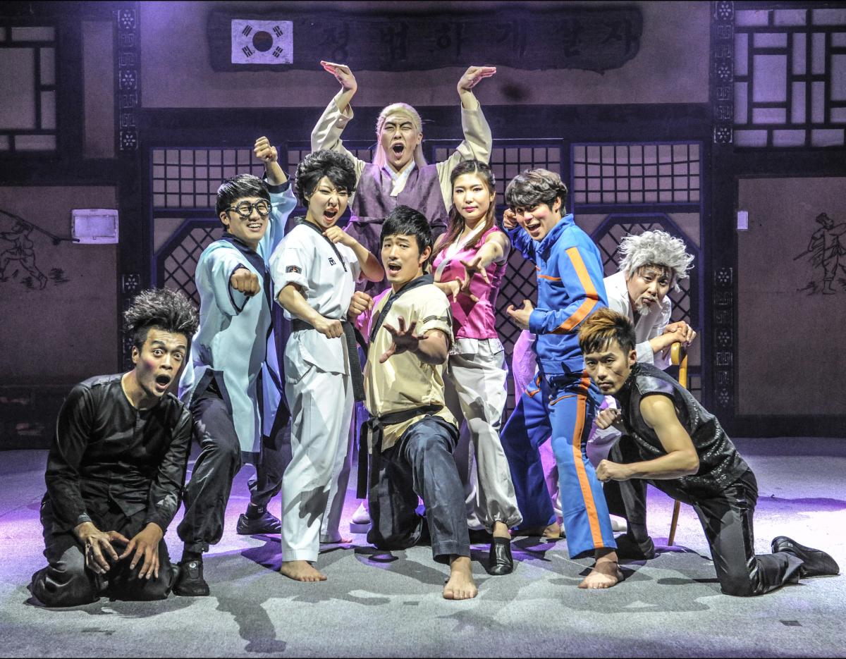 JUMPのマーシャルアーツアクションシーン