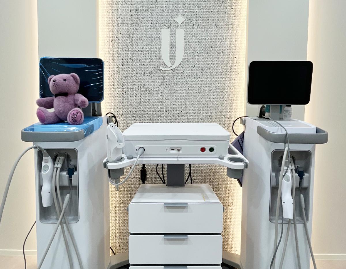 リジンクリニック 鎮静ケア施術の様子