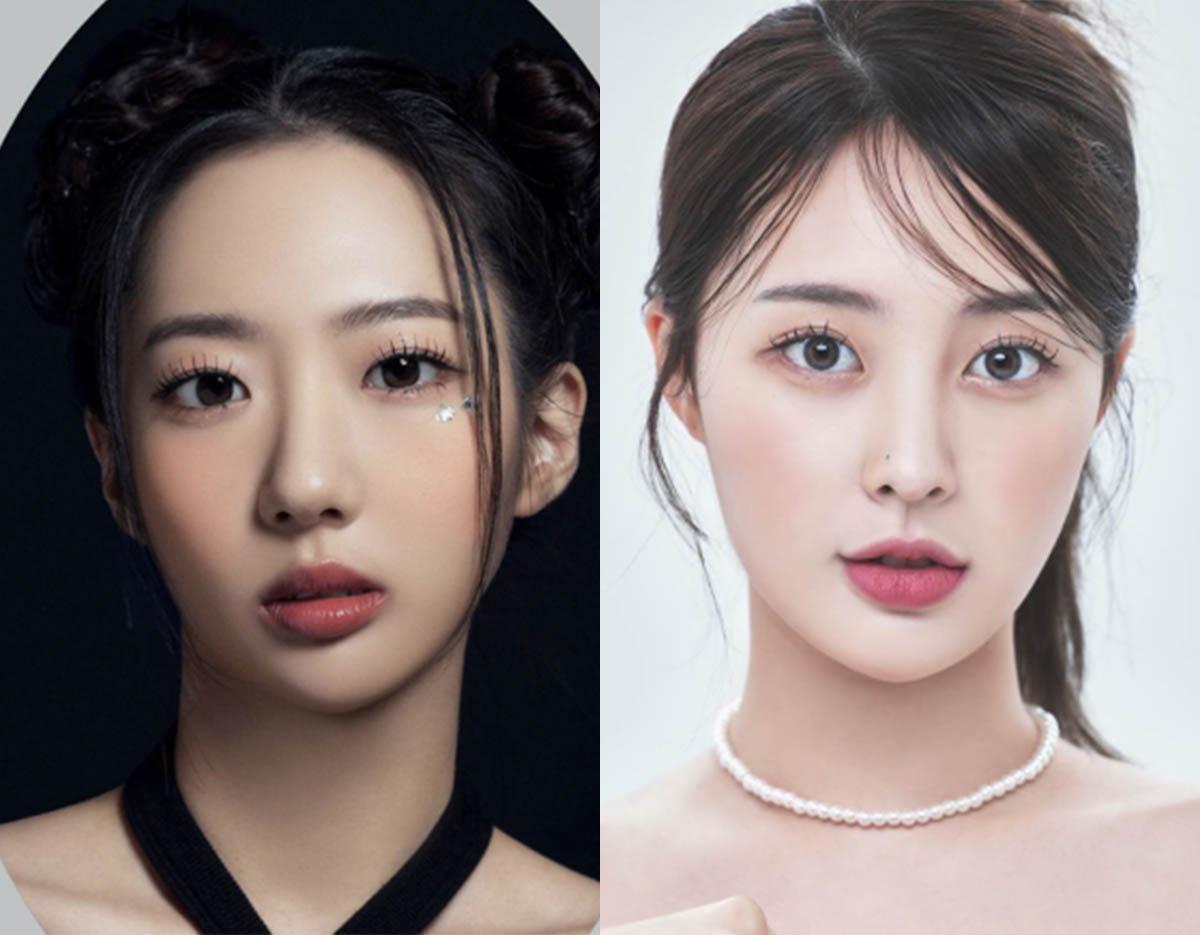 景福宮付近で韓服スナップ撮影のためのメイク仕上がり