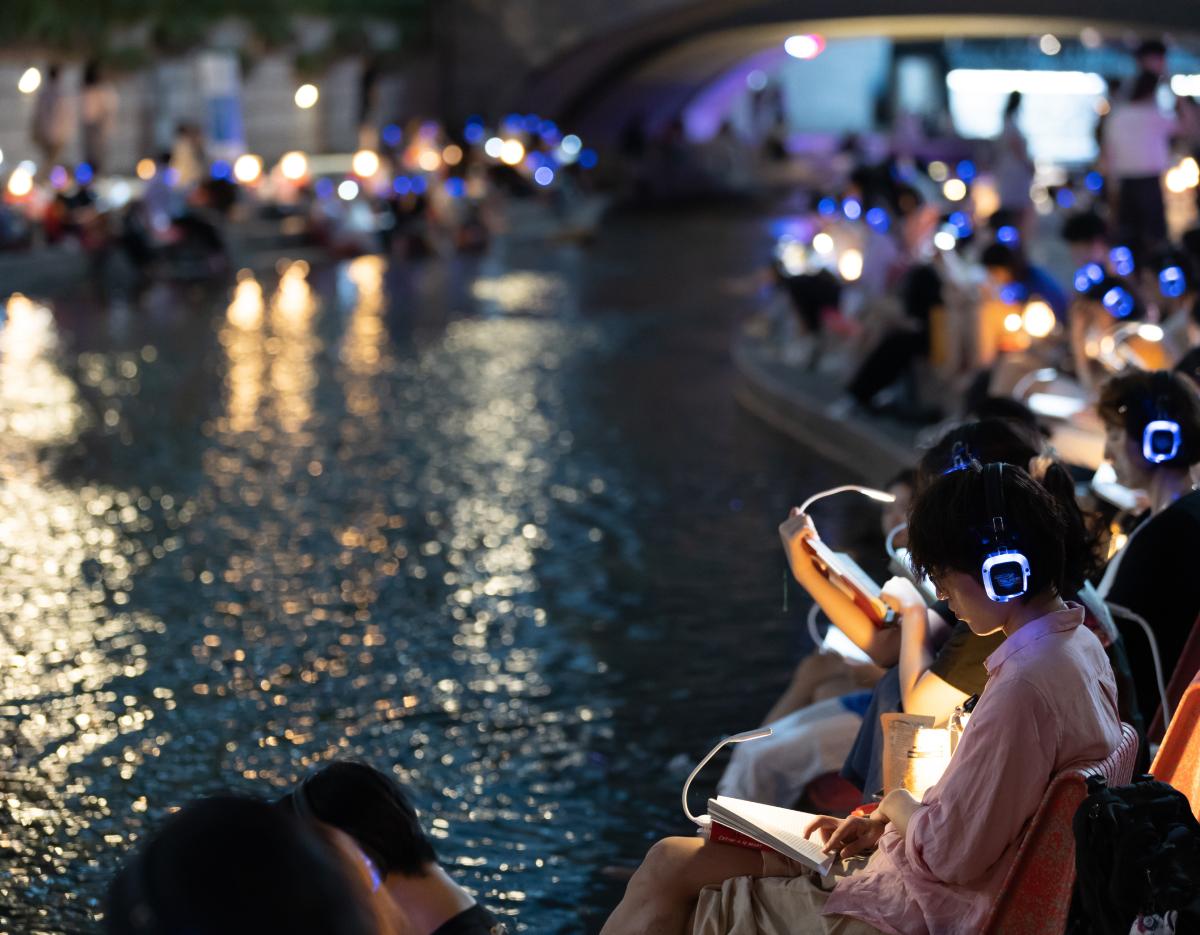 Seoul Outdoor Libraryツアーの予約と参加の様子