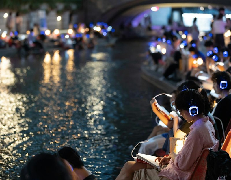 Seoul Outdoor Libraryツアーの予約と参加の様子