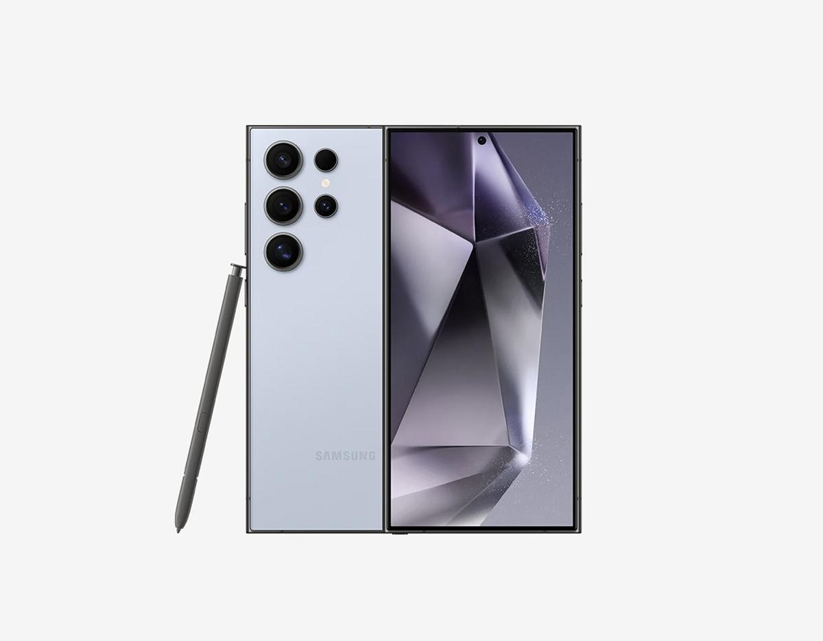 Galaxy S Ultraレンタル受取カウンターの様子