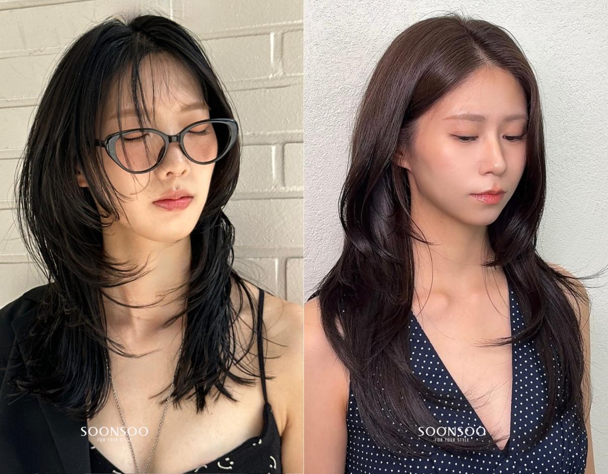 SOONSOO清潭本店のヘアスタイリング仕上がり例