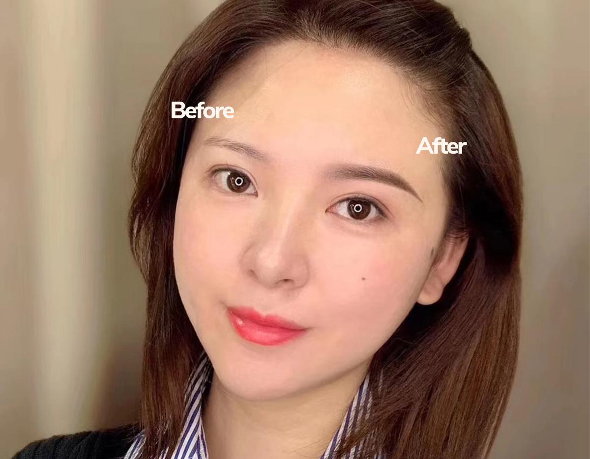 King Beauty まつげパーマの仕上がり