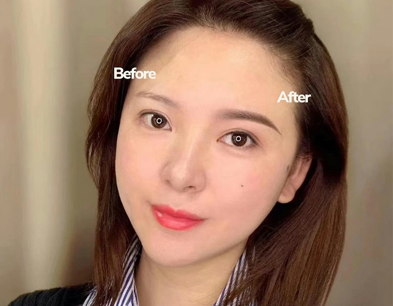 King Beauty まつげパーマの仕上がり