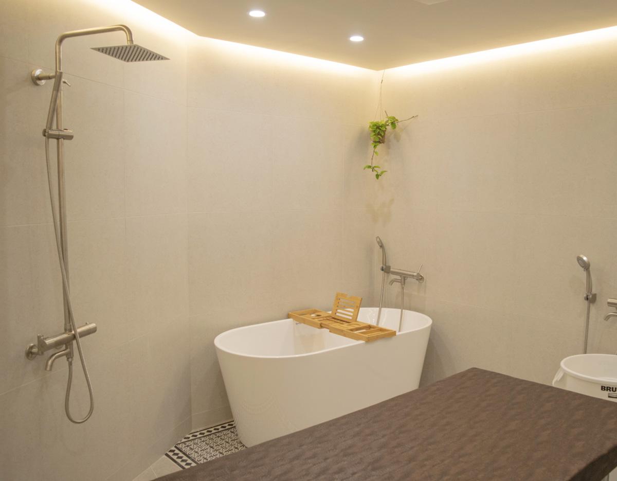 DANPOONG本店で極上のあかすり体験ができる清潔な個室空間